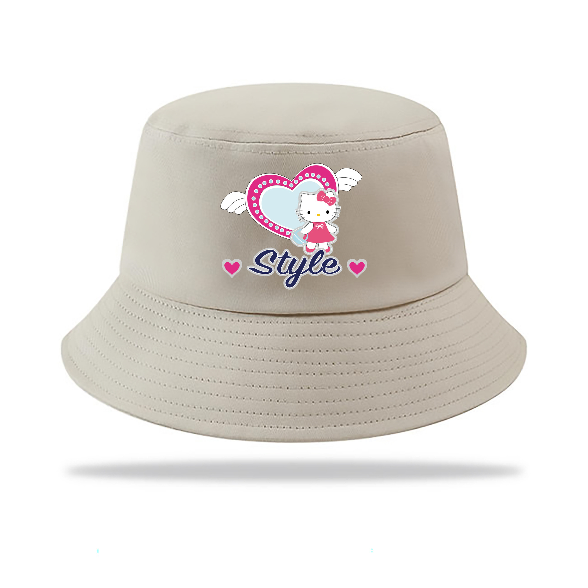 （画像用） Hello Kitty ハローキティ アウトドア日除けバケットハット